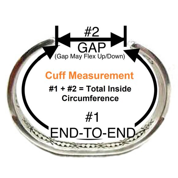 1980s Native American NAVAJO Sandcast Silver Carinated Cuff Bracelet Clouds - Picture 4 of 4